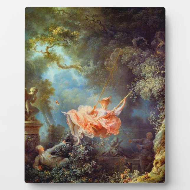 Jean Honore Fragonard The Swing Plaque (Front)