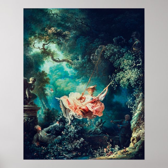 Jean-Honore Fragonard: The Swing Poster (Front)