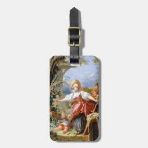 Jean-Honoré Fragonard's Blind Man's Bluff Game Luggage Tag