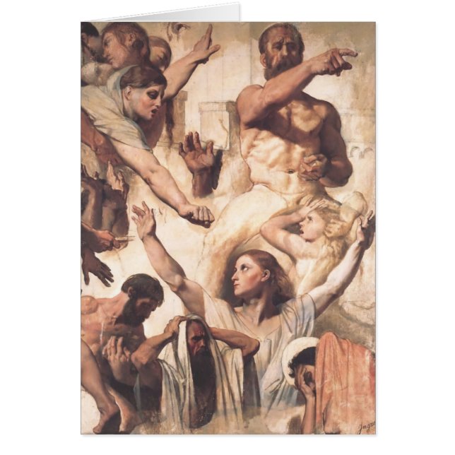 Jean Ingres- Study for Martyrdom of St. Symphorien (Front)