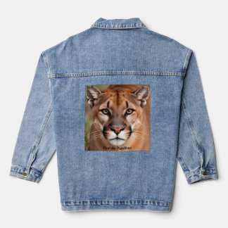 Jean Jacket Image of Florida Panther