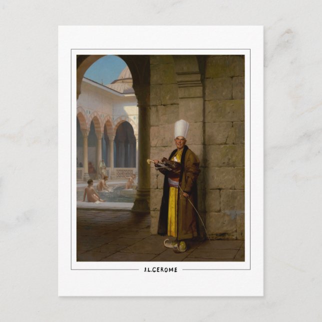 Jean-Léon Gérôme #114 - Fine Art Postcard (Front)