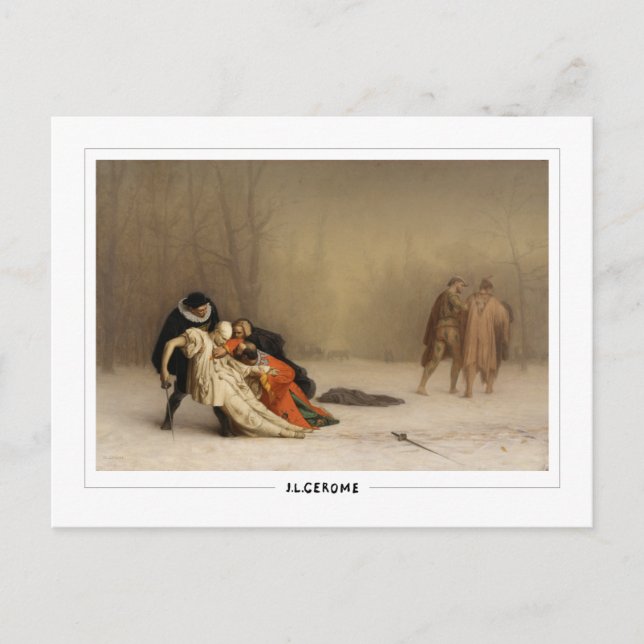 Jean-Léon Gérôme #11 - Fine Art Postcard (Front)