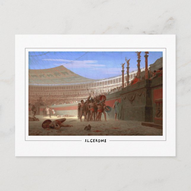 Jean-Léon Gérôme #150 - Fine Art Postcard (Front)