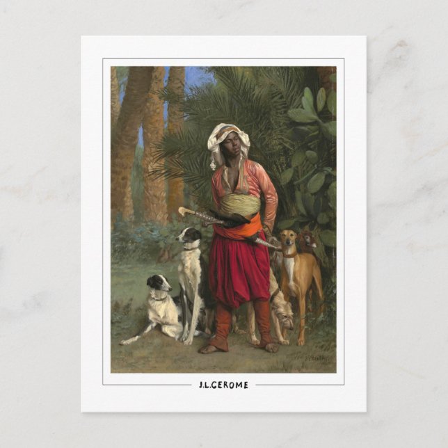 Jean-Léon Gérôme #188 - Fine Art Postcard (Front)