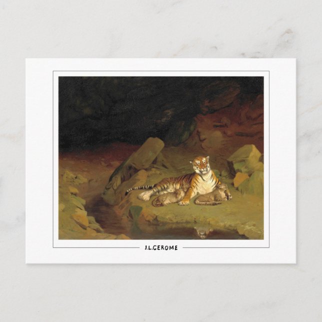 Jean-Léon Gérôme #218 - Fine Art Postcard (Front)