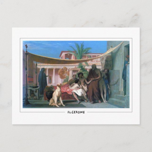 Jean-Léon Gérôme #219 - Fine Art Postcard (Front)