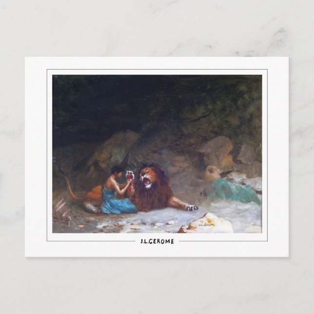 Jean-Léon Gérôme #220 - Fine Art Postcard (Front)