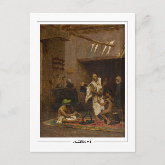 Jean-Léon Gérôme #264 - Fine Art Postcard (Front)