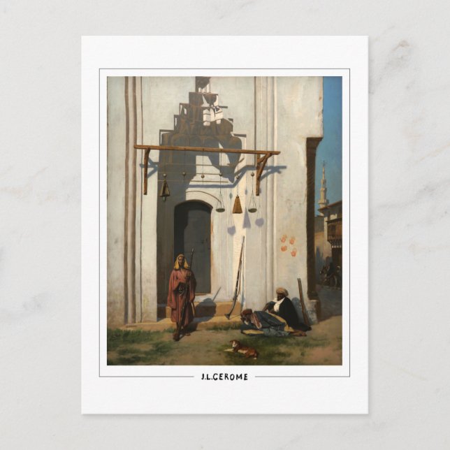 Jean-Léon Gérôme #266 - Fine Art Postcard (Front)