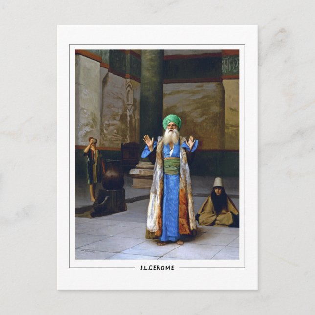 Jean-Léon Gérôme #26 - Fine Art Postcard (Front)