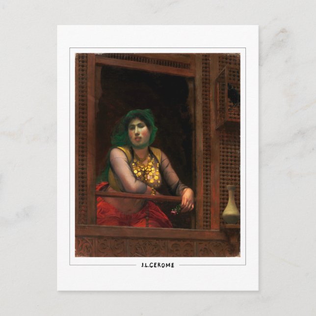 Jean-Léon Gérôme #341 - Fine Art Postcard (Front)