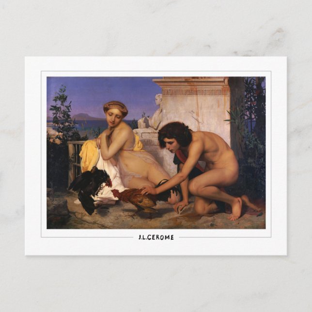 Jean-Léon Gérôme #34 - Fine Art Postcard (Front)