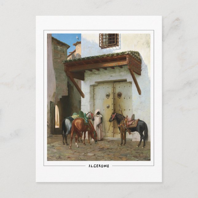 Jean-Léon Gérôme #37 - Fine Art Postcard (Front)