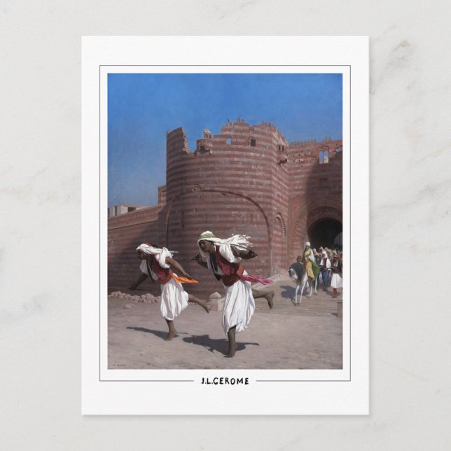 Jean-Léon Gérôme #66 - Fine Art Postcard (Front)