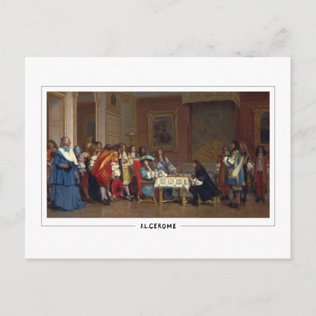 Jean-Léon Gérôme #85 - Fine Art Postcard (Front)