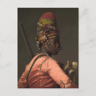 Jean-Leon Gerome Black Bashi-Bazouk circa 1869 Postcard
