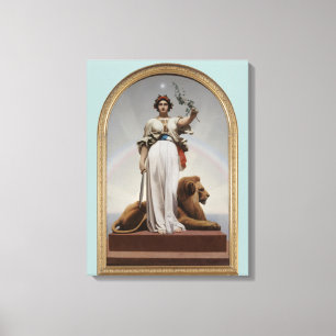 Jean-Léon Gérôme - La République Marianne Canvas Print