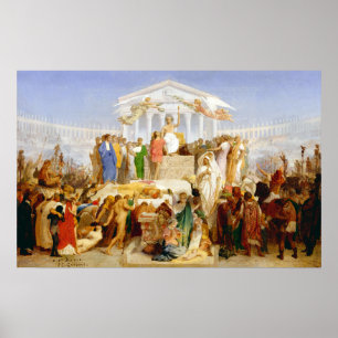 Jean-Léon Gérôme The Age of Augustus Poster