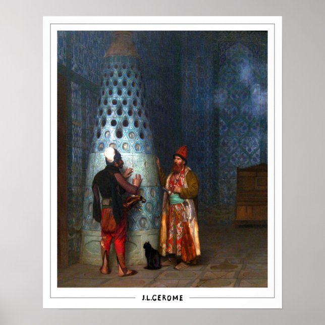 Jean-Léon Gérôme Zedign Art Poster #102 (Front)