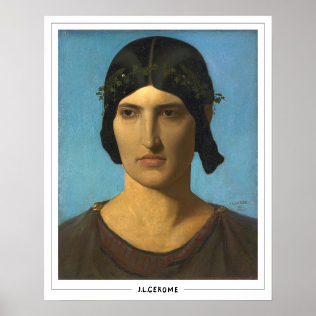 Jean-Léon Gérôme Zedign Art Poster #116 (Front)