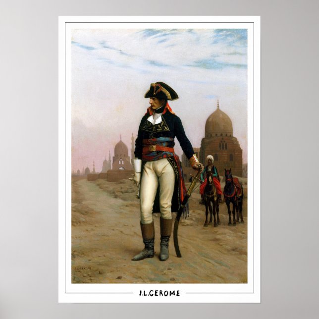 Jean-Léon Gérôme Zedign Art Poster #159 (Front)