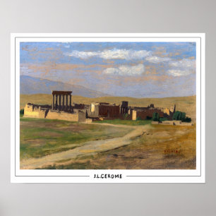 Jean-Léon Gérôme Zedign Art Poster #6