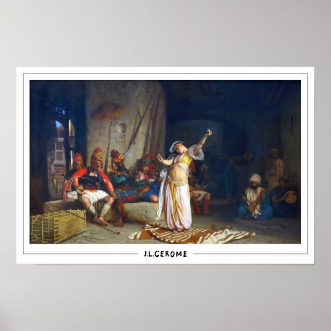 Jean-Léon Gérôme Zedign Art Poster #87 (Front)