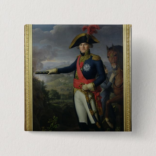 Jean Mathieu Philibert Serurier  Comte d'Empire 15 Cm Square Badge (Front)