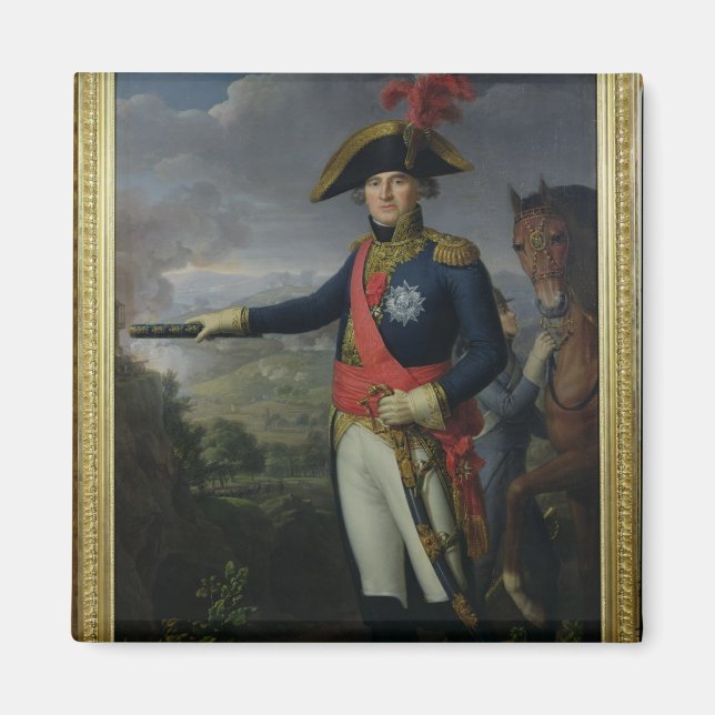 Jean Mathieu Philibert Serurier  Comte d'Empire Magnet (Front)