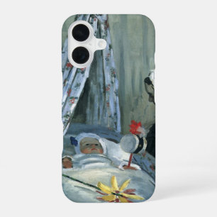 Jean Monet in His Cradle by Claude Monet iPhone 16 Case