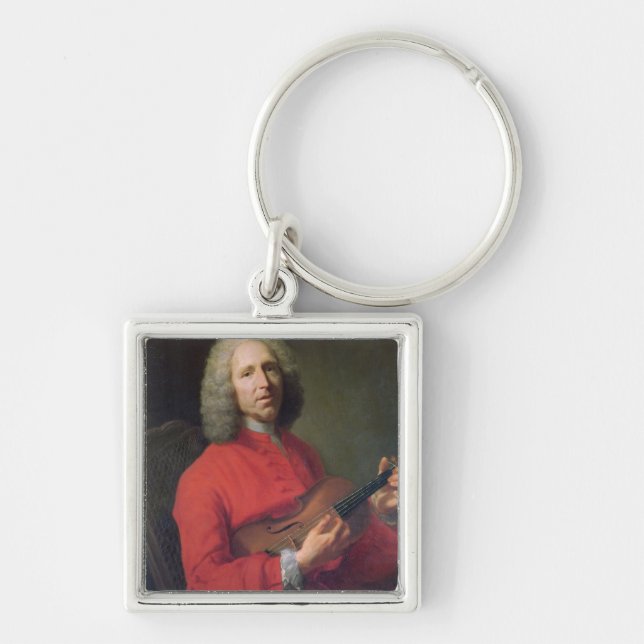 Jean-Philippe Rameau  with a Violin Key Ring (Front)