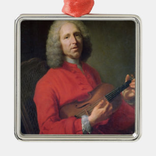 Jean-Philippe Rameau with a Violin Metal Tree Decoration