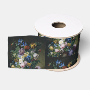 Jean-Pierre-Xavier Bidauld Still Life With Tulips Grosgrain Ribbon