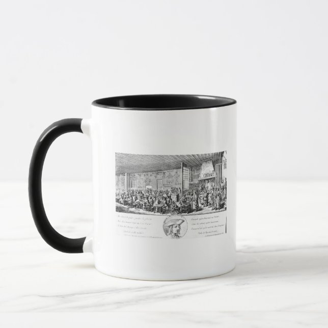 Jean Ramponneau's Tavern Mug (Left)