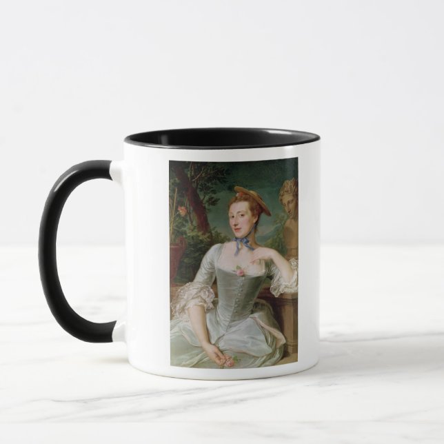 Jeanne Antoinette Poisson  Marquise de Pompadour Mug (Left)