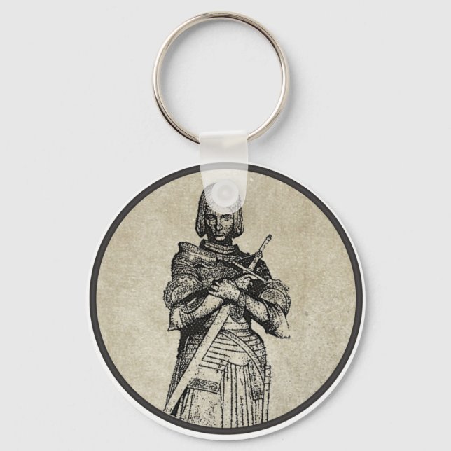 Jeanne d'Arc Key Ring (Front)