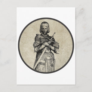 Jeanne d'Arc Postcard