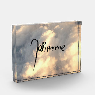 Jeanne d'Arc Saint Joan Heilige Johanna Signature Photo Block