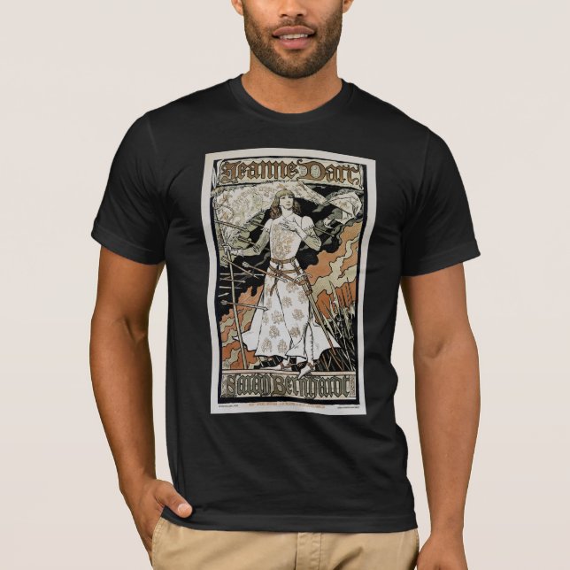Jeanne d'Arc ~ Sarah Bernhardt T-Shirt (Front)