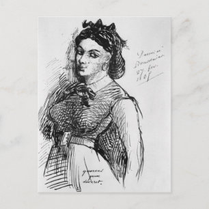 Jeanne Duval, 1865 Postcard