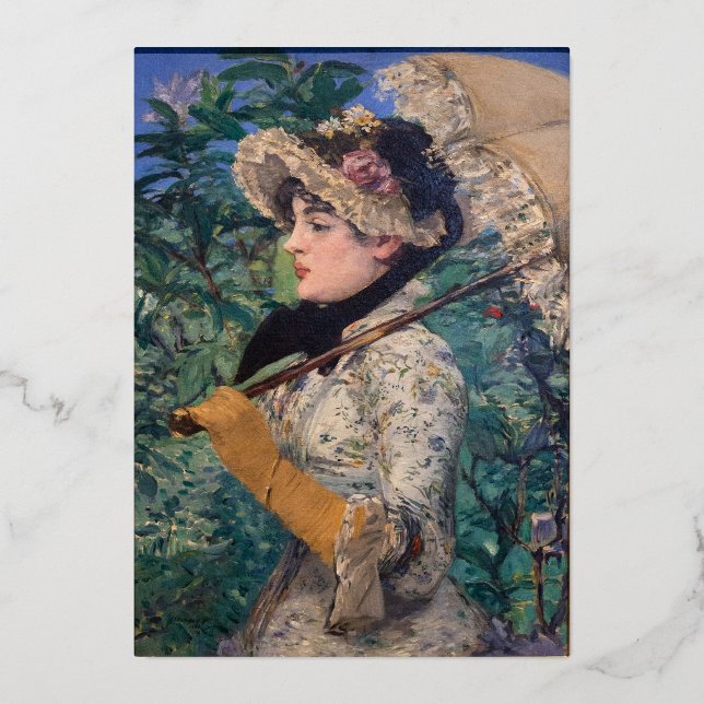 Jeanne (Spring)  By Édouard Manet (Front)