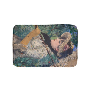 Jeanne (Spring)  By Édouard Manet Bath Mat