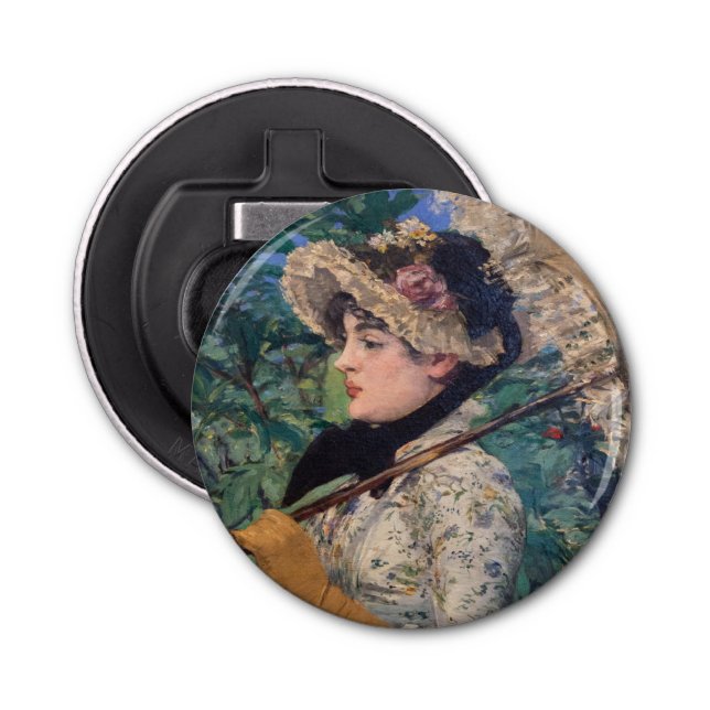 Jeanne (Spring)  By Édouard Manet Bottle Opener (Front)