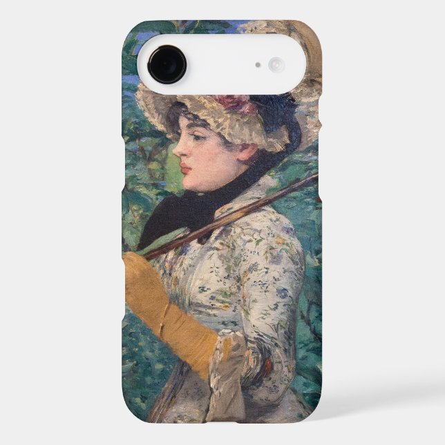 Jeanne (Spring)  By Édouard Manet Case-Mate iPhone Case (Back)
