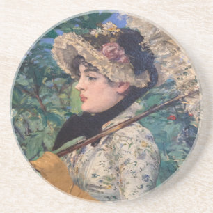 Jeanne (Spring) By Édouard Manet Coaster