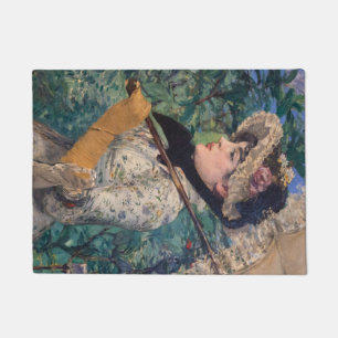 Jeanne (Spring) By Édouard Manet Doormat