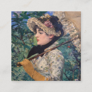 Jeanne (Spring) By Édouard Manet Enclosure Card