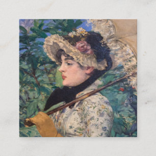 Jeanne (Spring) By Édouard Manet Enclosure Card