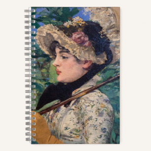 Jeanne (Spring) By Édouard Manet Notebook